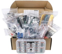 Components Assortment Kit, Grab Bag, Ic, Opamp,Resistors, Polyester, 220... - £45.01 GBP