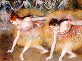 Artebonito - Edgar Degas Danseuses se baissant, L.E. Giclee numbered - £51.77 GBP