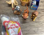 Lot of 7 Disney Lion King Action Figures McDonald&#39;s Simba Timon Rafiki P... - $14.84