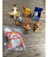Lot of 7 Disney Lion King Action Figures McDonald&#39;s Simba Timon Rafiki P... - $282.54 MXN