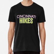 Cincinnati Hikes Words Only Size S to 5XL Made in the USA T-Shirt - $22.80