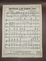 1930 Vintage Sheet Music-SWEETHEART OF MY STUDENT DAYS-Ballad-by Seymour... - $10.77