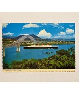 Queen Mary Postcard The Last Great Cruise Bridge of the Americas Panama ... - $88.53 MXN