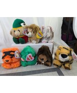 Swibco Puffkins Plush Lot Chomper Jingles Emerson Dillon Elvin Trick Stu... - £19.69 GBP