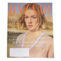 Harpers Bazaar Magazine December 2021 Hunter Schafer Fashion Lorna Simpson Art - $7.91