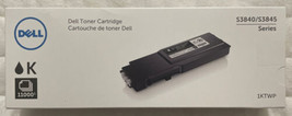 Dell S3840 / S3845 Black Extra High Yield Toner Cartridge 1KTWP OEM Seal... - $151.98