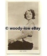 b2141 - Film Actress - Janet Gaynor - postcard plain back - $4.34 CAD