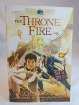 The Throne Of Fire Rick Riordan Adapted By Orpheus Collar Book Disney Hyperion - £8.70 GBP