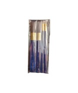 Estee Lauder 4-Piece Make Up Brush Blue Sealed - $31.81 CAD