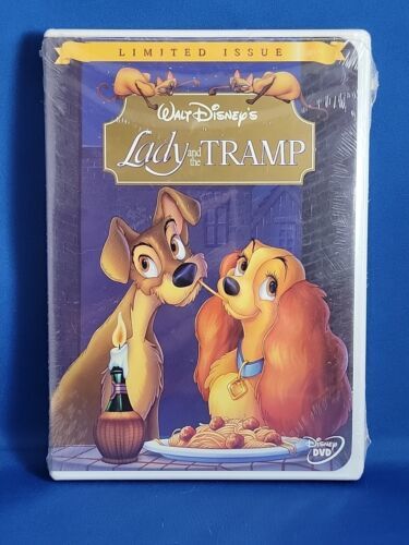 Disney Lady and the Tramp LIMITED ISSUE DVD Factory Sealed 1990’s NEW - £12.12 GBP