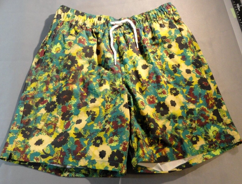 NEW GEORGE CAMO ABOVE THE KNEE QUICK DRY UPF 50+ SWIMMING TRUNKS SHORTS ... - $12.87