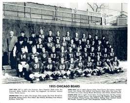 1955 CHICAGO BEARS 8X10 TEAM PHOTO FOOTBALL NFL PICTURE - $4.94