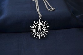 Pendant Ihs Bright With Raggi. Symbol Beneficial Bearer Of Energy Of Light - £14.34 GBP