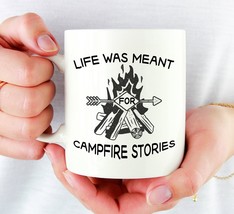 Camping Mug, Campfire Mug, Camp Mug, Camping Gift, Camping Coffee Mug, Camping C - £14.83 GBP