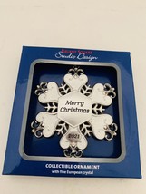 Regent Square Studio Design Collectible Ornament *Merry Christmas 2021 Snowflake - £8.55 GBP