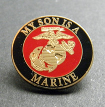 My Son Is A Us Marine Marine Corps Usmc Military Lapel Pin Badge 1 Inch - £4.49 GBP