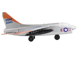 LTV A-7 Corsair II Attack Aircraft Silver Metallic &quot;United States Air Force&quot; wit - £18.31 GBP