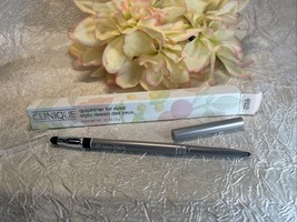 Clinique Quickliner for Eyes - 01 New Black - w/Smudger FS New In Box Fr... - $18.76