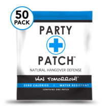 Party Patch 50 pack - All Natural Hangover Defense  - $212.50