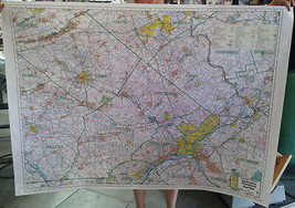 Southeastern PA Laminated Wall Map (F) - £73.98 GBP