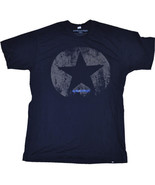 Entourage Star Navy Male T-Shirt - S - £28.89 GBP