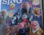 Sing 2 Collector&#39;s Edition DVD Illumination +2 Mini Movies - $9.90