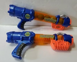 Lot of 2 Nerf Atom Blaster Toy Guns 28 - 6 Foam Balls Included - £29.62 GBP