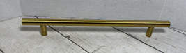 Brushed Gold Drawer Pulls /Door Handles 10 Inch New 24 Pieces - £30.36 GBP