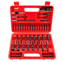 60 Pcs Fully Magnetic Nut Driver &amp; Bit Set, Sae &amp; Metric, Screwdriver Bit Set Wi - £57.84 GBP