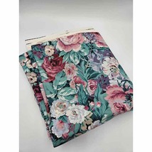 Vintage V.i.P. Print by Joan Messmore Cranston Print Works 1 Yard Fabric Floral - £4.47 GBP