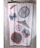 Vtg Rare Phyllis Morgan Royal Terry California Beach Towel Cherry Blosso... - £58.42 GBP