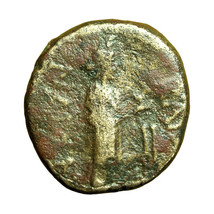 Ancient Greek Coin Katane Sicily AE14mm Apollo / Isis holding Dove 04045 - £20.18 GBP