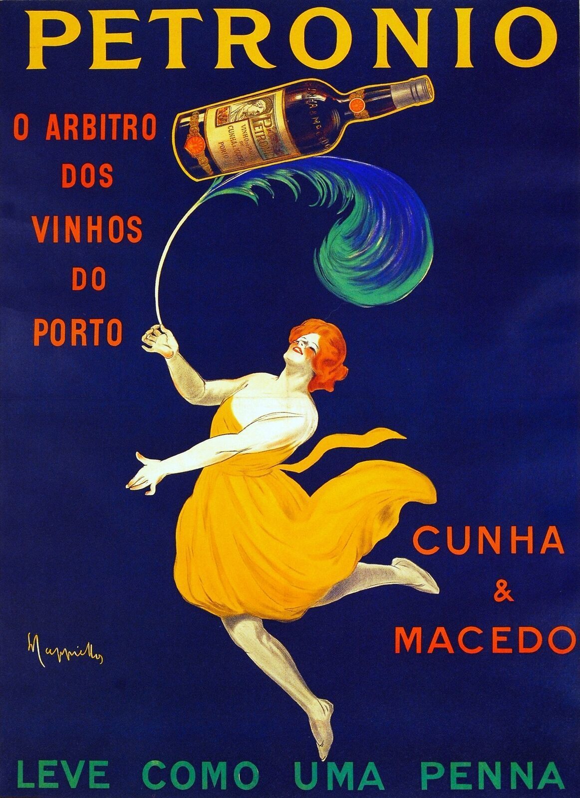 6477.Petronio Leve como uma penna Advertisement 18x24 Poster.Wall Art Decorative - $28.00