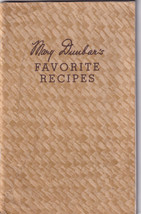  Mary Dunbar&#39;s Director Homemakers&#39; FAVORITE RECIPES Jewel Tea Co Cookbook  - £13.73 GBP