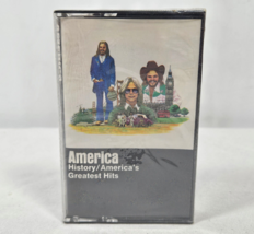 America History America&#39;s Greatest Hits Cassette Tap FACTORY SEALED - £15.69 GBP