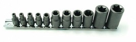 9640 Professional 11 Pc. External Torx® Socket Set Usa Made - $34.60