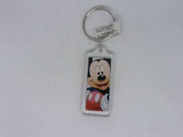 Classic Disney Mickey Mouse Smiling Face Standing Pose Keychain Souvenir Keyring - £12.10 GBP