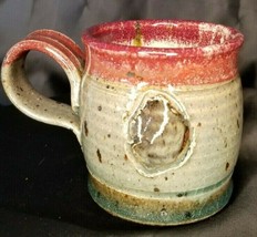 Studio Handcrafted One of a Kind Artisan Pottery Clay Mug - £10.54 GBP