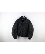 Vintage 80s 90s Streetwear Mens Medium Distressed Hooded Full Zip Puffer... - $81.17 CAD