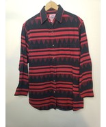 Cambridge Country Store MEDIUM Long Sleeves Shirt southwestern geometric... - $18.32