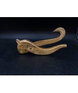 Figural Carved Wooden Squirrel Nutcracker Vintage Farmhouse Decor - €15,47 EUR
