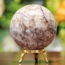 Nice 377g 60mm Picasso Jasper Sphere Ball | Natural Crystal | Healing En... - £45.74 GBP