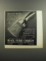 1953 Black, Starr &amp; Gorham Whisk Broom Shoe Horn Advertisement - £14.50 GBP