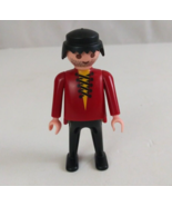 Vintage 1986 Geobra Playmobile Clothing Taylor 2.75&quot; Toy Figure - £6.98 GBP