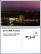 CALIFORNIA Postcard - Newport Beach, Marriott Hotel &amp; Tennis Club At Night N15 - £3.04 GBP