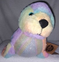 The Petting Zoo Multi-Colored SEAL 13&quot; Plush NWT - £14.09 GBP