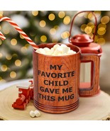 Funny Wooden Mug Gifts for Dad Mom from Daughter Son Mummy Birthday Present - £13.69 GBP