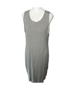 Bar III Striped Maxi Dress Sleeveless Casual Summer Dress XL - $19.99