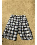 Boy&#39;s The Children&#39;s Place Plaid Shorts Adjustable Waist Size 12 - £6.31 GBP