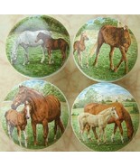 Ceramic Knobs Horses Palamino Draft #2 Horse (4) - $23.09 CAD